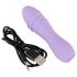 Vibrador espiral mini Cuties 3 - recargable, impermeable (lila)