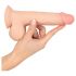 Dildo con piel natural - 19cm