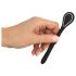 Plug Dilatador de Pene - Vibrador Recargable (1,1cm) - Negro