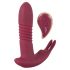 Javida RC - Vibrador clítoris 3 funciones (rojo)