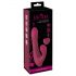 Javida - vibrador giratorio rojo con control remoto y brazo estimulador