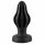 ANOS - Dildo anal con texturas suave 5cm (negro)