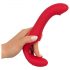 You2Toys Sin Correas - vibrador ajustable con mando (rojo)