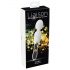 Vibrador LED Liaison Wand de silicona y vidrio (transparente)