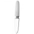 Liaison Straight - vibrador LED recargable (transparente-blanco)