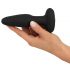 ANOS - vibrador anal recargable e impermeable (negro)