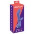 Vibrador recargable G-punto dual, lila