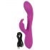 Javida Conejo Golpeteo - Vibrador triple motor (lila)