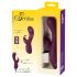 Sonrisa - Vibrador triple motor con brazo clitorial (lila)