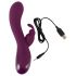 Sonrisa - Vibrador triple motor con brazo clitorial (lila)