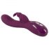 Sonrisa - Vibrador triple motor con brazo clitorial (lila)