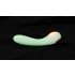 Vibrador G-punto fluorescente Glow in the Dark (blanco)