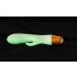 Vibrador con brazo clitoriano fosforescente blanco