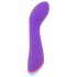 Vibrador G-punto recargable, lila y resistente al agua