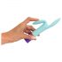 Vibrador doble motor, recargable y resistente al agua.