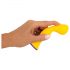 Vibrador anal amarillo You2Toys, recargable y resistente al agua.