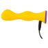 Vibrador anal amarillo You2Toys, recargable y resistente al agua.