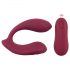 Vibrador portátil Rosenrot rojo recargable con control remoto