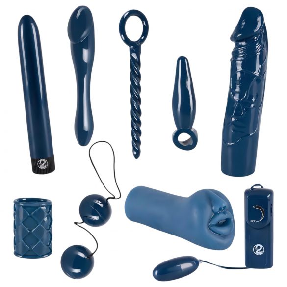 You2Toys - Medianoche Azul - set vibrador (9 piezas)