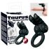 You2Toys - Tauro: Anillo doble motor vibrante (negro)