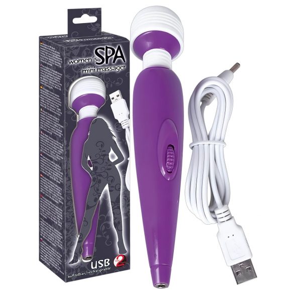 / You2Toys - Varita SPA - masajeador vibrador recargable (lila)