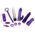 You2Toys - Purple Appetizer: Set de vibradores (9 piezas)