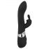 SMILE Blacky - Vibrador USB de doble motor (negro)