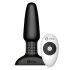 b-Vibe - Vibrador anal rotativo con bolas, negro.