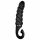 Vibrador de silicona G-jack 2, recargable y resistente al agua (negro)