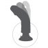 Vibrador King Cock 18 cm con ventosa - Natural