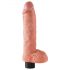 Vibrador King Cock 25cm con base - natural