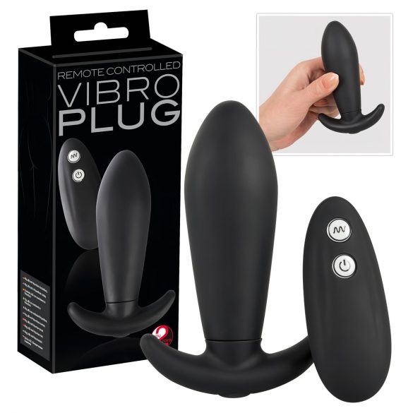 You2Toys - Plug Vibrador Anal con Control Remoto (negro)