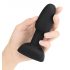 b-Vibe Rimming - Vibrador anal con cuentas giratorias (negro)