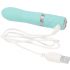 Pillow Talk Flirty - Vibrador recargable en barra (turquesa)