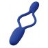 BeauMents Flexxio - Vibrador dual azul para parejas