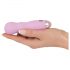 Rosa Cutie - Mini vibrador ondulado recargable (rosa)