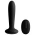 Svakom Primo - Vibrador anal negro recargable, impermeable y térmico