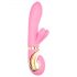 G-Vibe GRabbit - vibrador G-Spot recargable, 3 motores (rosa)