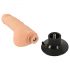 Nature Skin M - Vibrador realista con ventosa (tono piel)