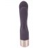 Doble Placer Elegante - Vibrador Recargable Con Estimulador (Púrpura)