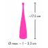 Pareja Perfecta - vibrador clitorial recargable (rosa)