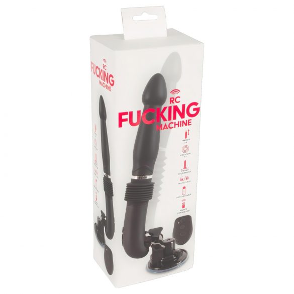 You2Toys - Máquina de placer RC - vibrador de empuje recargable (negro)