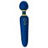 ROMP Flip Wand - Masajeador Vibrador Recargable e Impermeable (Azul)