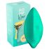 ROMP Wave - Vibrador recargable e impermeable para clítoris (verde)