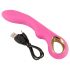 You2Toys Dual Petit: vibrador rosa de doble motor recargable