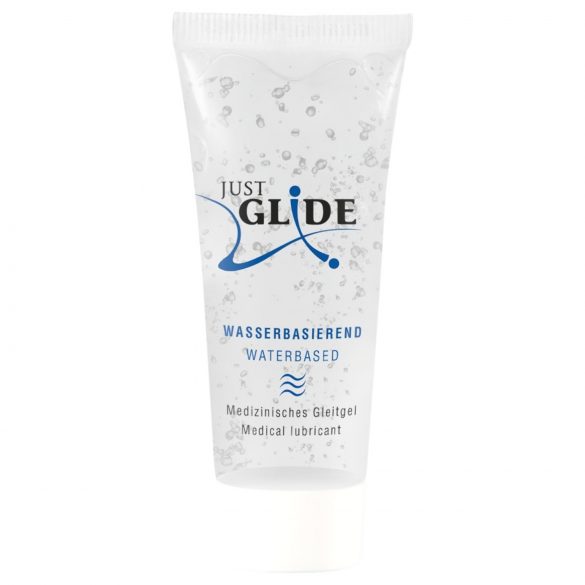 Lubricante Just Glide base agua (20ml)