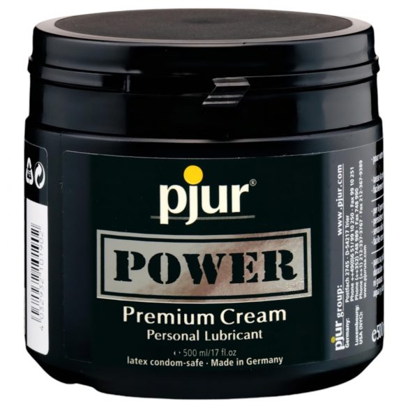 Pjur Power - crema lubricante premium (500 ml)