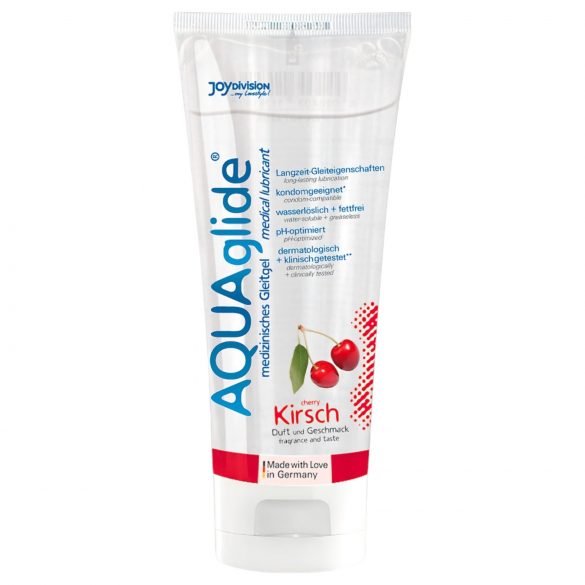 AQUAglide lubricante base agua - cereza (100ml)