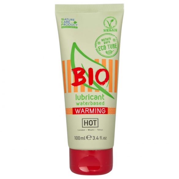 HOT BIO Calor - Lubricante vegano a base de agua con efecto calor (100ml)