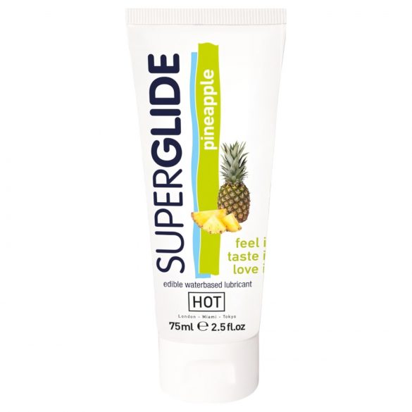 HOT Superglide Piña - lubricante comestible (75ml)